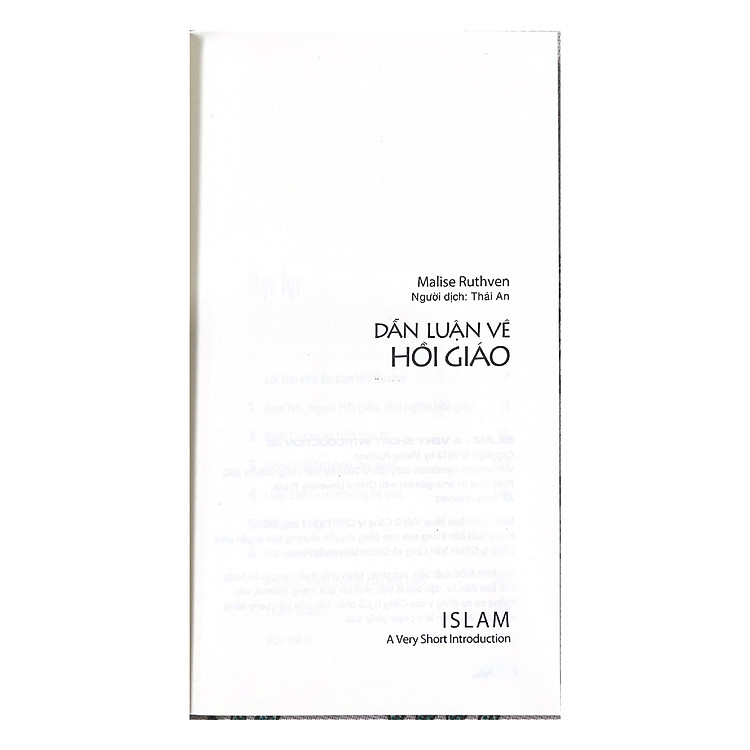 Dẫn Luận Về Hồi Giáo - Ảnh 5