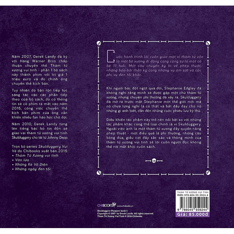 Skulduggery Vui Vẻ - Tập 1: Thám Tử Xương Vui Tính (Tái Bản) - Ảnh 3