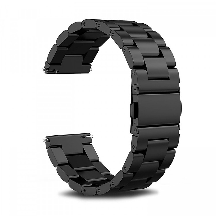 Dây đồng hồ 22mm 3 mắt thép không gỉ dành cho Samsung Gear S3 Frontier Classic/Galaxy Watch 46mm