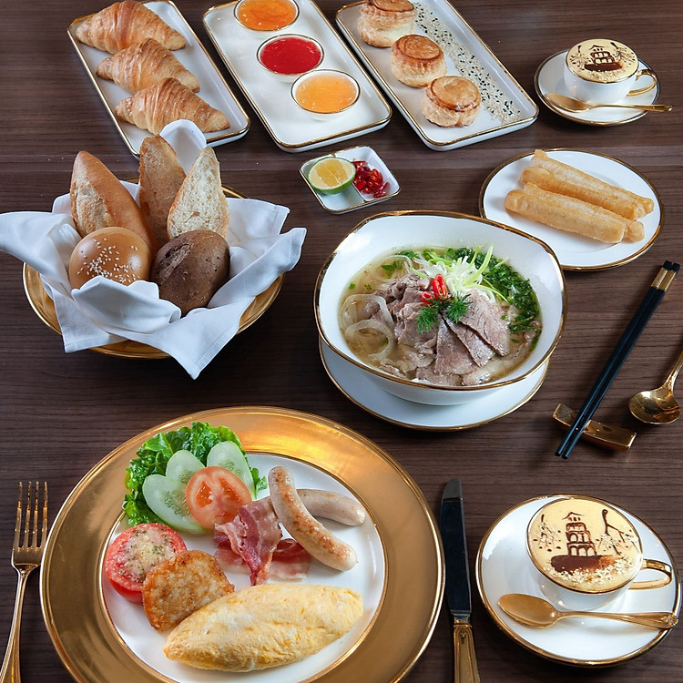 Dolce Hanoi Golden Lake Hotel 5* - Ăn Sáng “All Day Breakfast” & Tham Quan Khách Sạn Dát Vàng