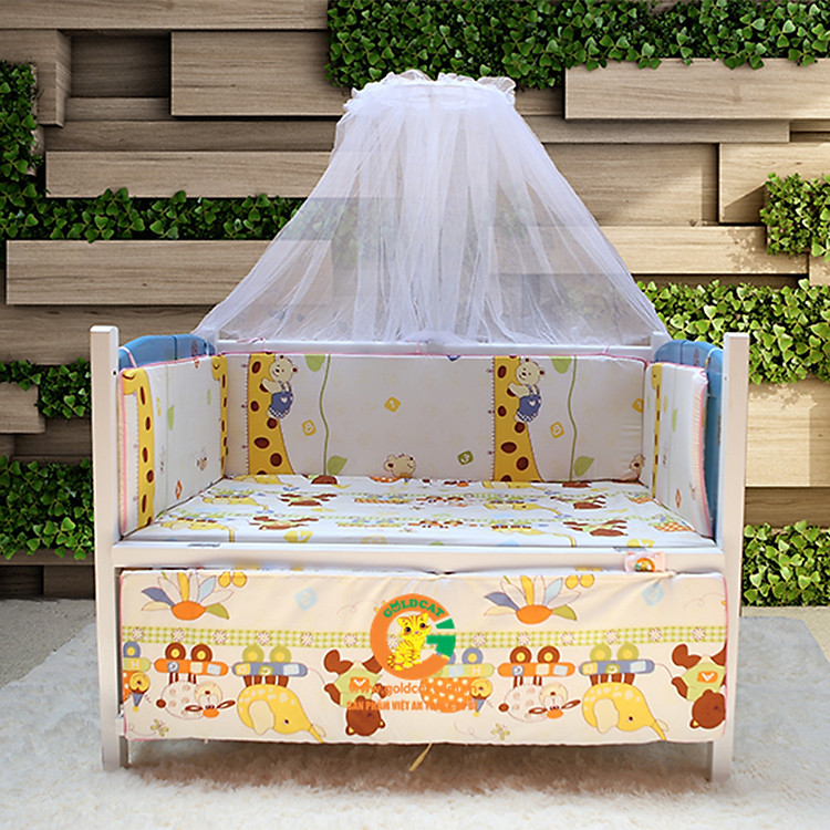 Giường cũi trẻ em 2 tầng Việt Nam TH810 ( 80 x 120cm)