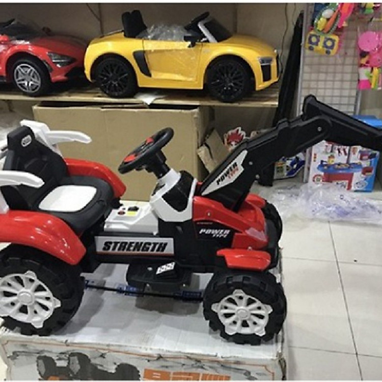 CẦN CẨU, MÁY XÚC ĐIỆN CHO BÉ - Cho bé trai