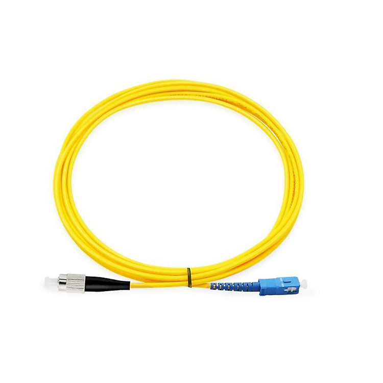 Cáp quang Single mode Duplex Fiber dài 3M SC-FC Màu vàng Ugreen 80317 Hàng chính hãng