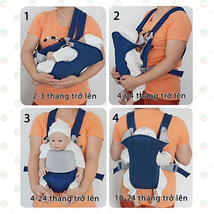 Mua Đai Địu 04 Tư Thế Hàng Chính Hãng Chính hãng Tiết kiệm - Hình ảnh 3