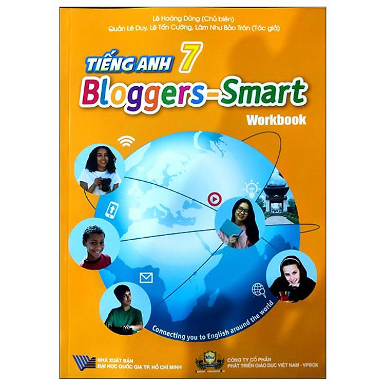 Tiếng Anh 7 – Bloggers – Smart – Workbook (2022)