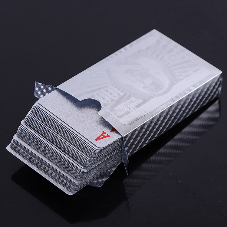 Bài Tây Poker Mạ Bạc Chính Hãng Amalife Chính hãng Giá rẻ - Hình ảnh 5