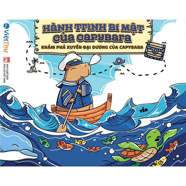 Tô Màu Chữa Lành – Hành Trình Bí Mật Của Capybara