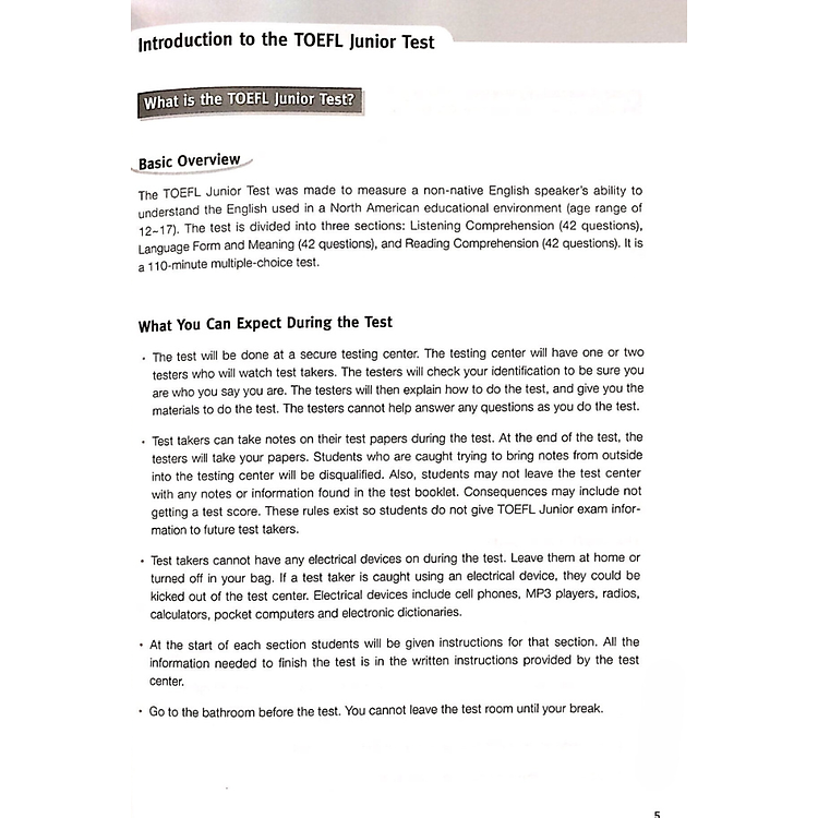 Master TOEFL Junior - Advanced Level B2 - Ảnh 2