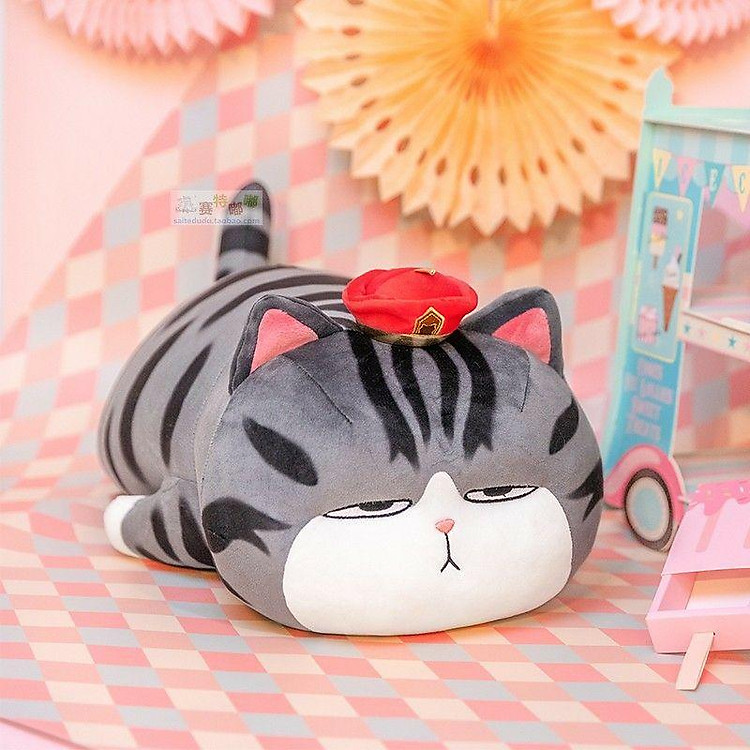 Gấu bông Mèo Hoàng thượng Nằm - Mèo Hoàng Thượng Khổng Lồ