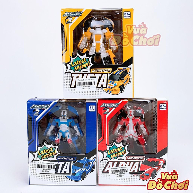 ToBot Biến Hình Ô tô BETA - ALPHA - THETA