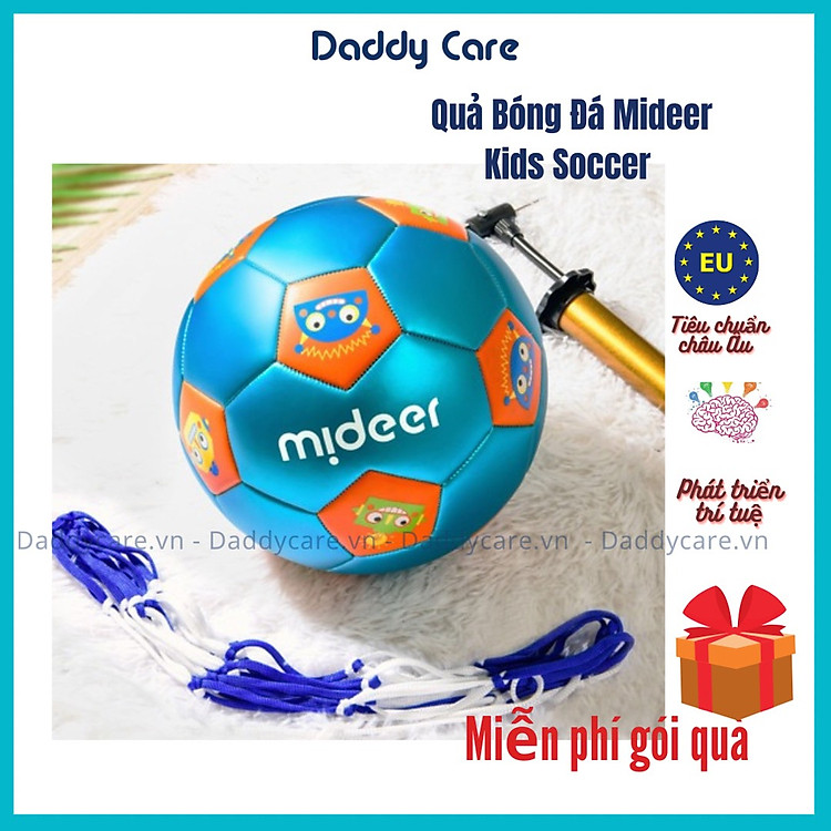 Bóng Hơi Bóng Đá Cho Bé Kids Soccer, Đồ Chơi Vận Động Cho Bé 2,3,4,5,6,7 tuổi