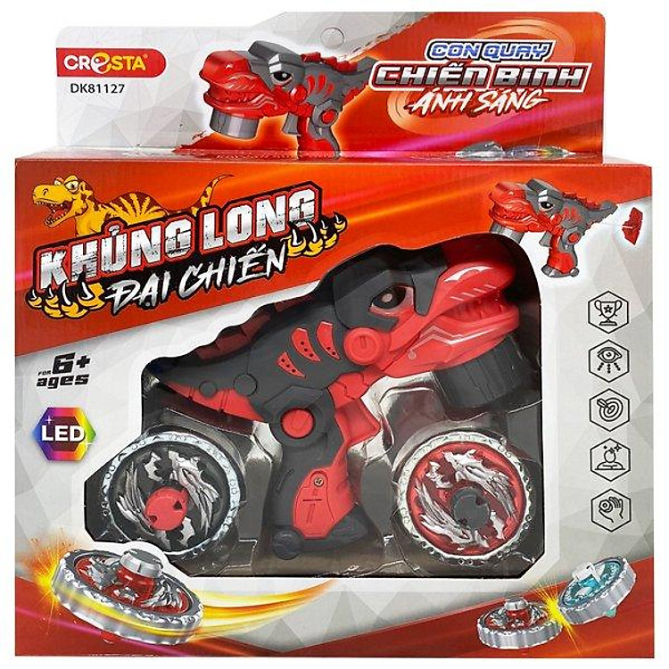 Tham Khảo tại ConCung: Đồ Chơi Con Quay Chiến Binh Cresta DK81127 - Nhận ngay nhiều ưu đãi