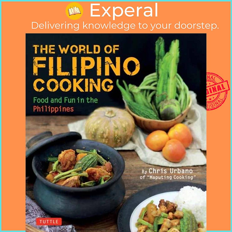 Sách - The World of Filipino Cooking by Chris Urbano (UK edition, paperback)