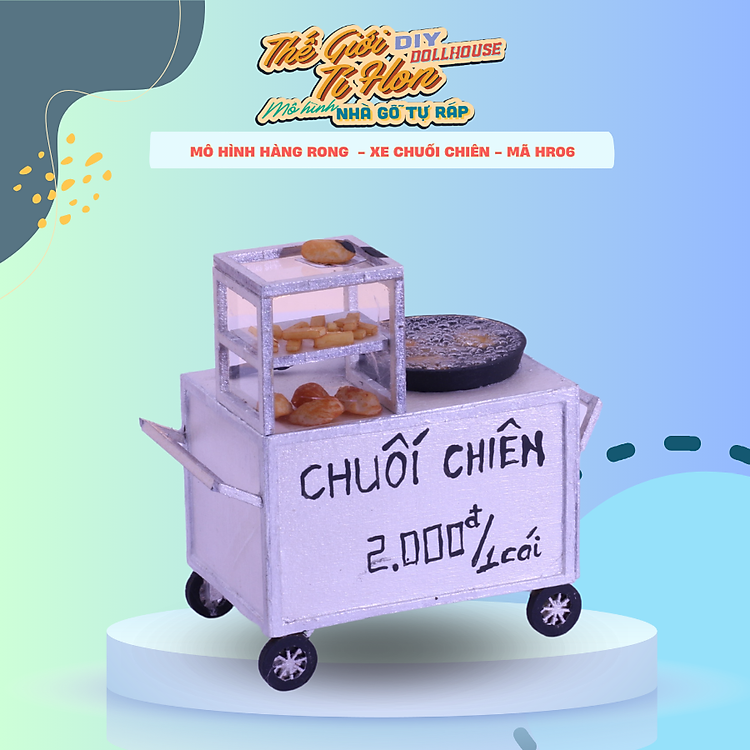 Mô Hình Tự Lắp Ráp Xe Chuối Chiên Chính hãng Giá rẻ