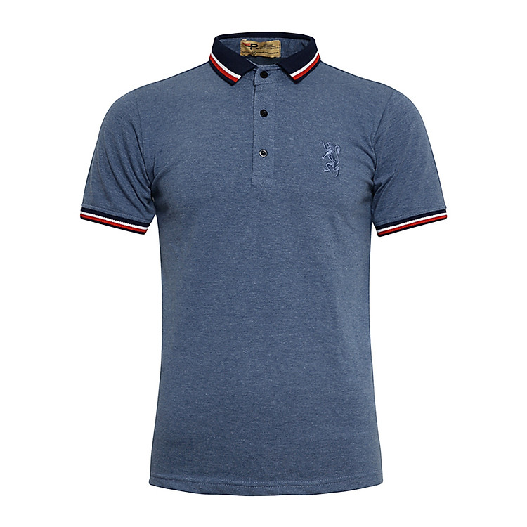 Áo thun nam Polo cổ phối logo Pigofashion AHT09 (Đốm vịt)