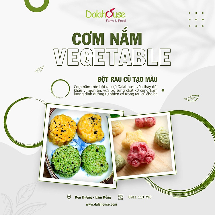 Mua Bột Rau Củ Hữu Cơ Dalahouse Cho Bé Chính hãng Giá tốt - Hình ảnh 5