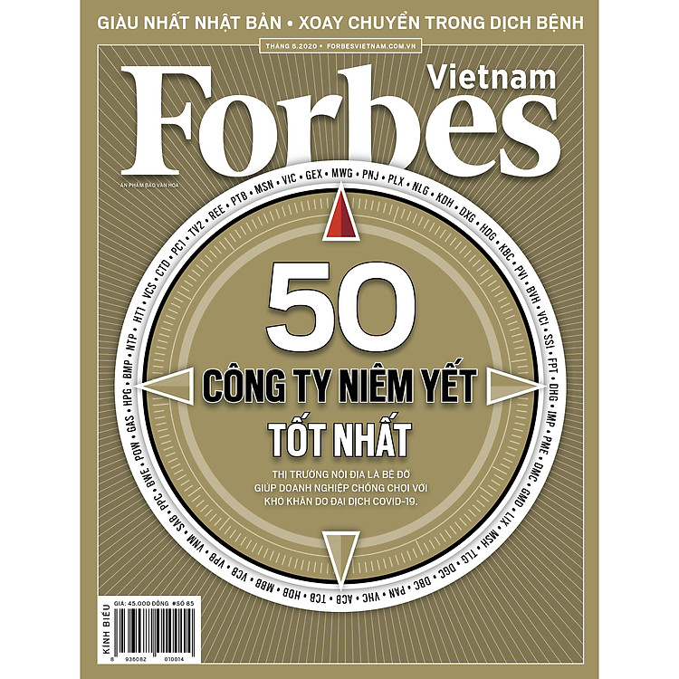 Forbes Việt Nam số 85 - 50 công ty niêm yết tốt nhất