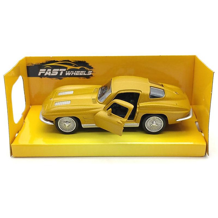 Đồ Chơi Xe Tốc Độ Fastwheels 1963 Corvette Chính hãng Tiết kiệm - Hình ảnh 2