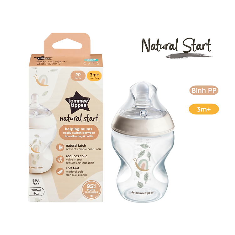 Mua Bình Sữa PP Tommee Tippee 260ml Đảm bảo Giá tốt - Hình ảnh 3