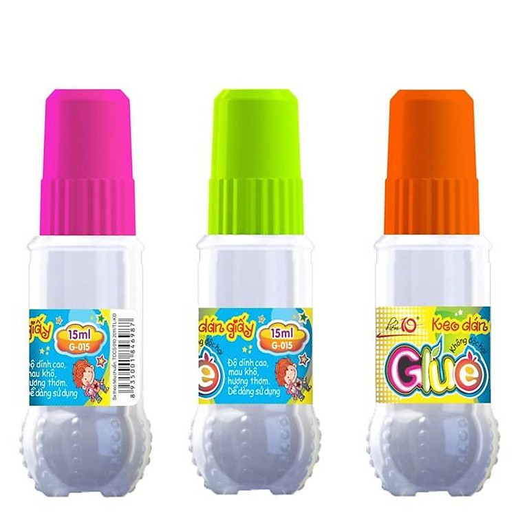 Keo Dán Giấy Điểm 10 G-015 (5 lọ)
