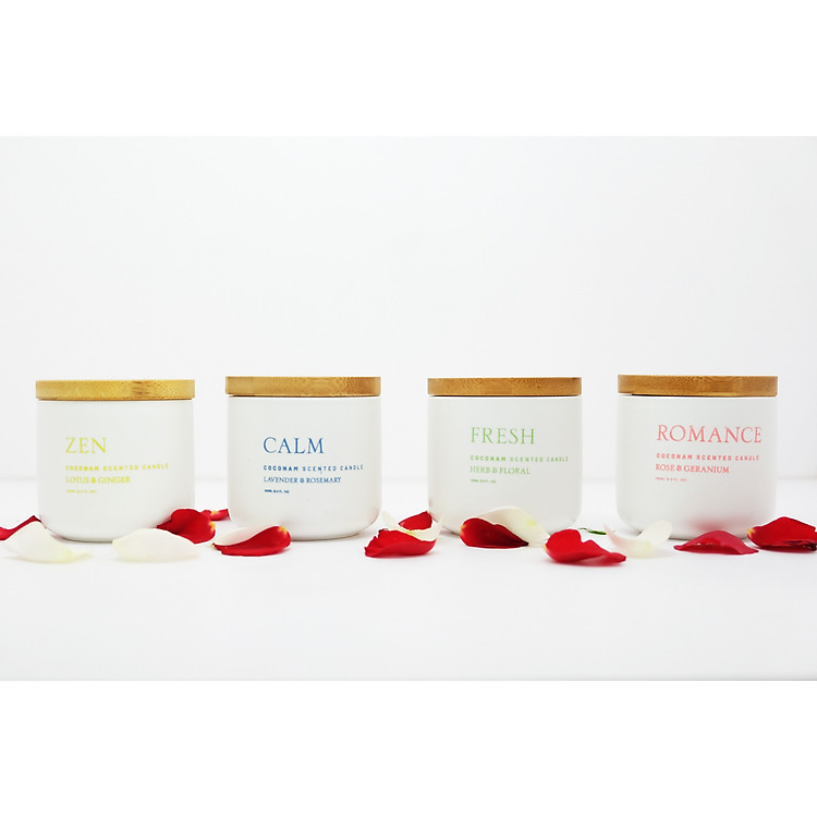 NẾN THƠM THIÊN NHIÊN TRỊ LIỆU, THANH LỌC KHÔNG KHÍ, KHÔNG KHÓI COCONAM