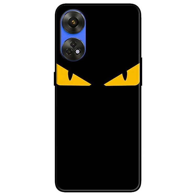 Ốp lưng dành cho Oppo Reno 8T 4G - Reno 8T 5G - Reno 10 5G - Reno 10 Pro 5G - Cặp Mắt Vàng Trên - Hàng Chính Hãng