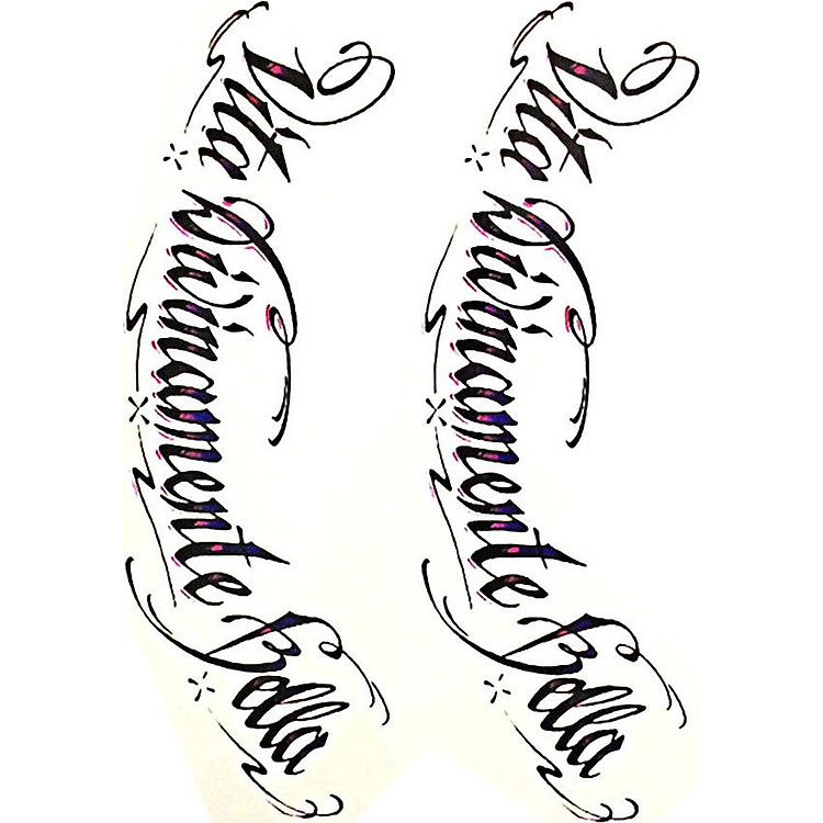 Hình Xăm Dán Chữ QSA060