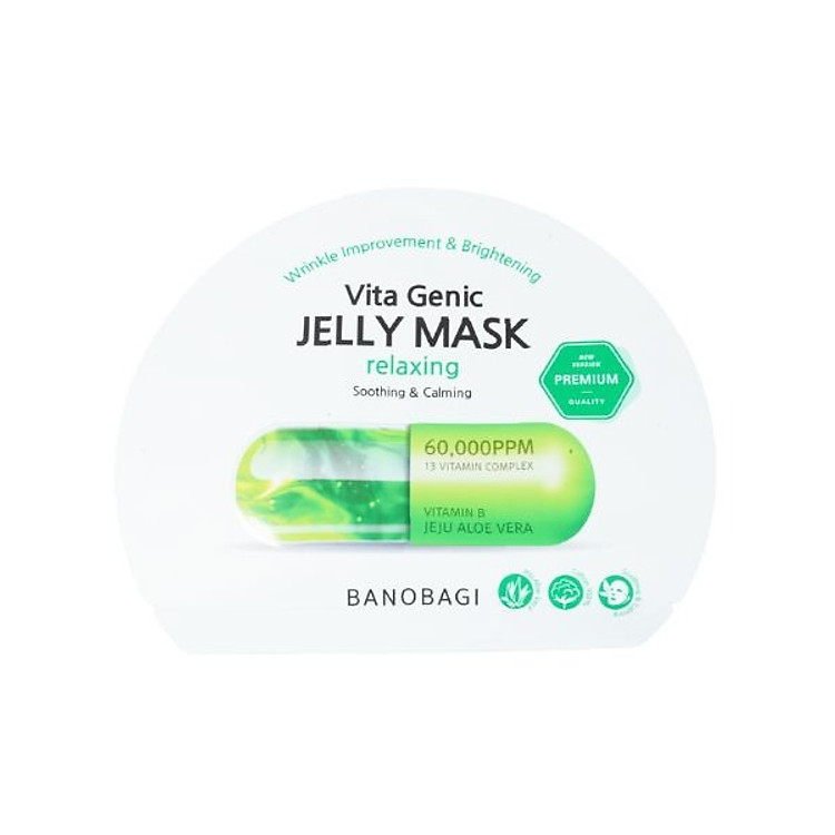 Mặt Nạ BANOBAGI PREMIUM Vita Genic Jelly Mask - cica Premium - Ảnh 7
