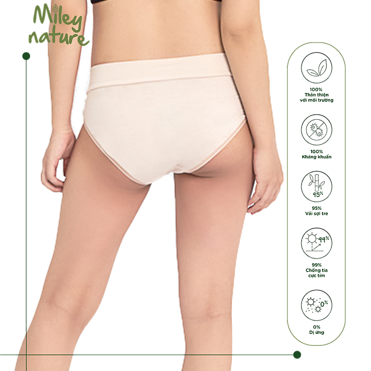 Quần Lót Bầu Cạp Chéo Cotton Miley Tiết kiệm - Hình ảnh 3