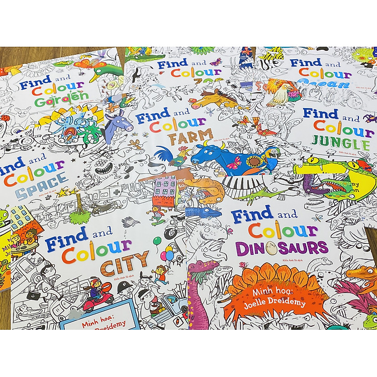 Tô Màu Find and Colour - Dinosaurs - Ảnh 7