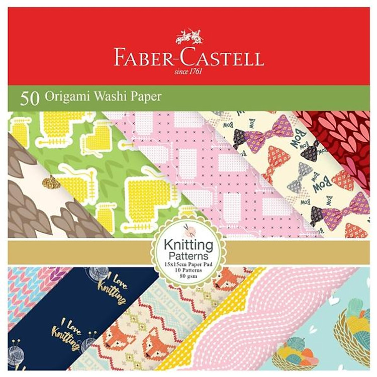 Giấy Nghệ Thuật Origami Washi Nhật Bản Faber 171515