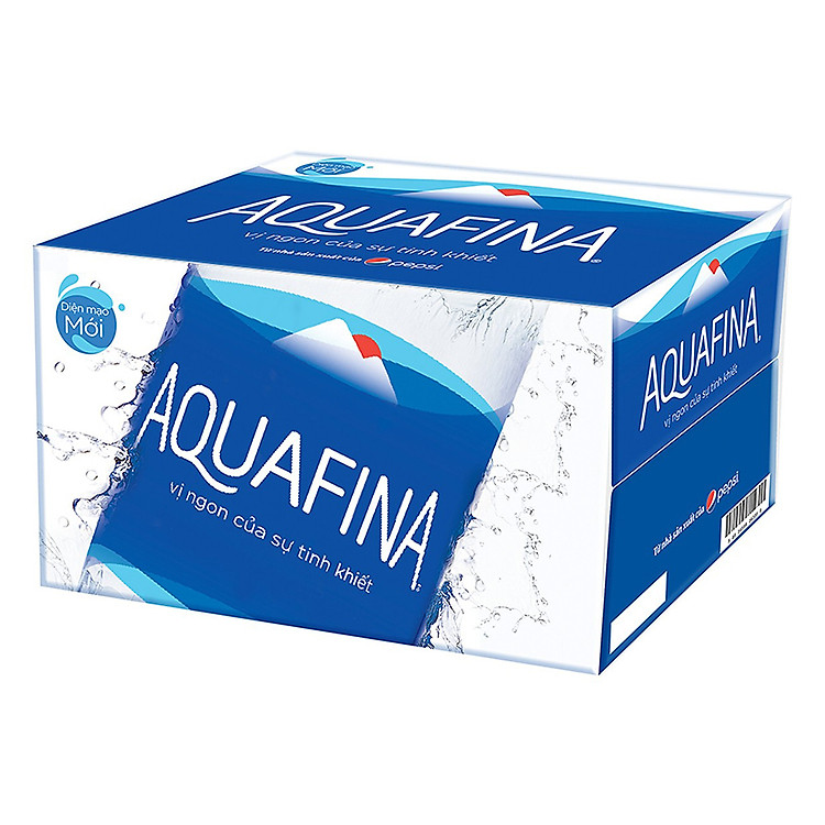 Thùng 24 Chai Nước Uống Aquafina (500ml / Chai)