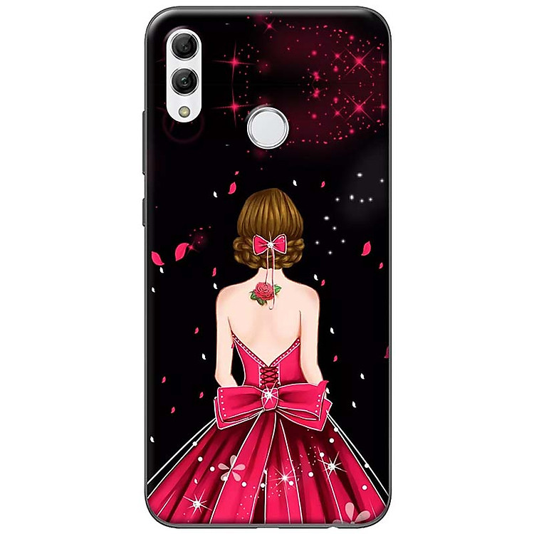 Ốp lưng dành cho Honor 10 Lite mẫu Cô gái áo hồng