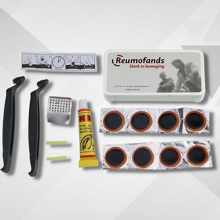 Bộ Vá Săm Xe Đạp Đầy Đủ 13 Chi Tiết - Vá Xe Đạp Chuyên Dụng