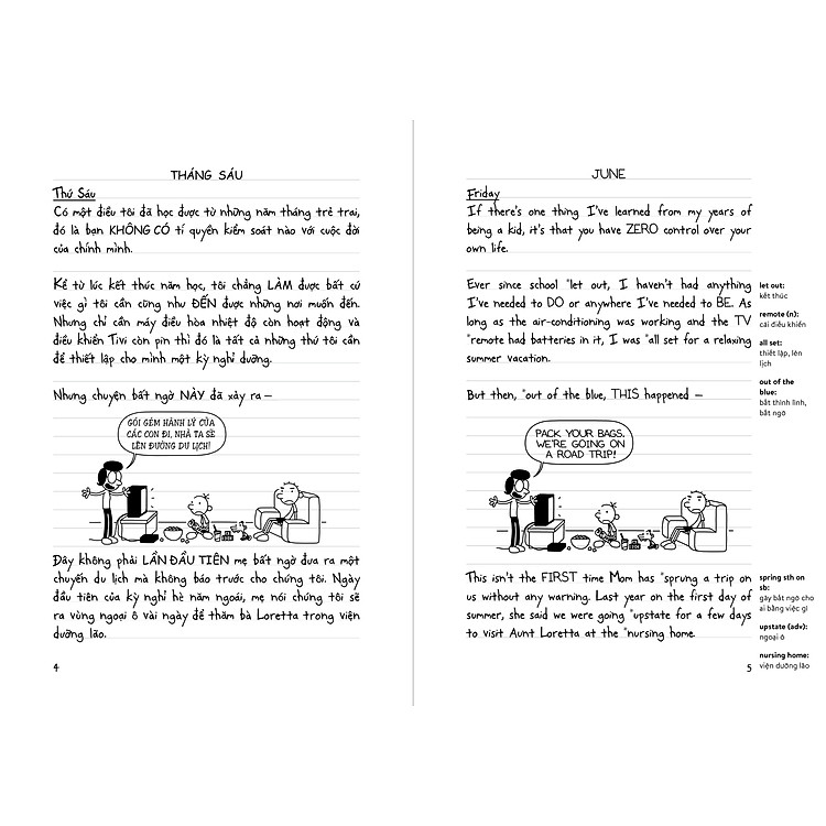 Nhật Ký Chú Bé Nhút Nhát song ngữ Việt-Anh (Tập 9) - Ảnh 6