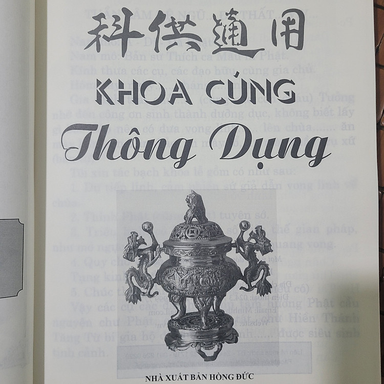 Khoa Cúng Thông Dụng - Ảnh 3