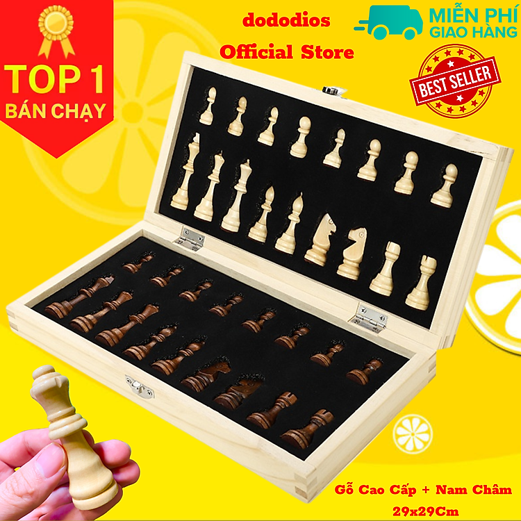 Cờ Vua Nam Châm Gỗ Cao Cấp Chính hãng Ưu đãi - Hình ảnh 3