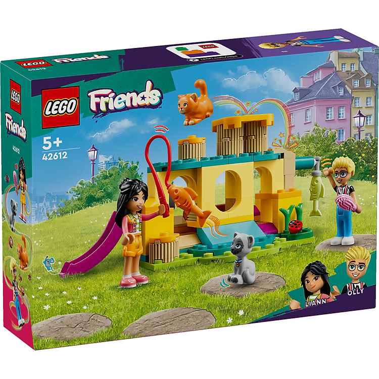LEGO FRIENDS 42612 Khu vui chơi mèo Chính hãng Giá tốt - Hình ảnh 2