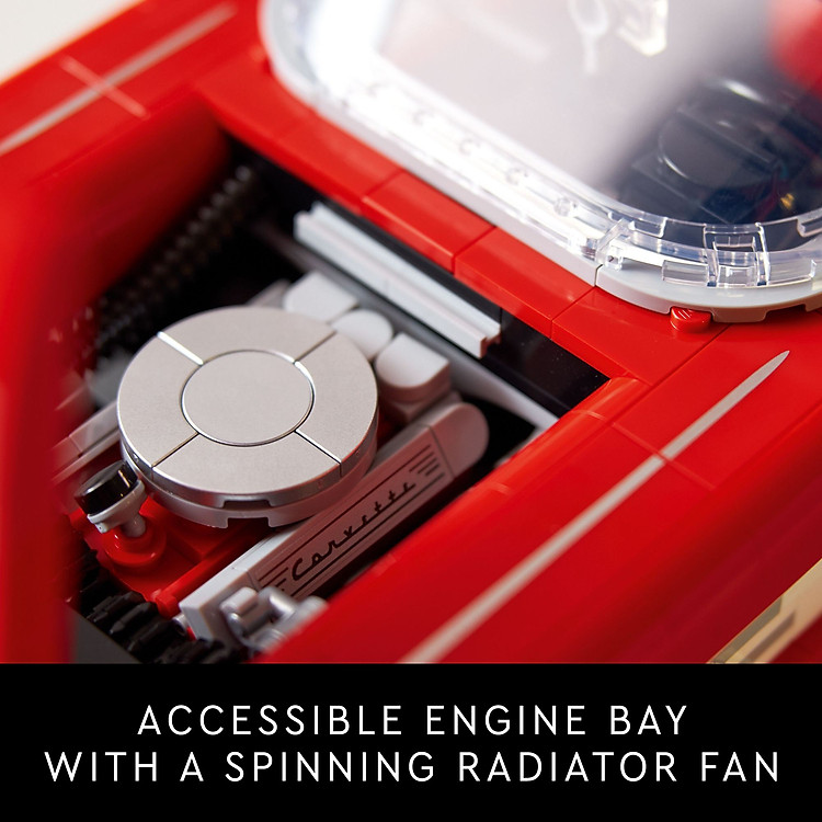 Mua LEGO 10321 Siêu xe Corvette 1961 Chính hãng Giá rẻ - Hình ảnh 2