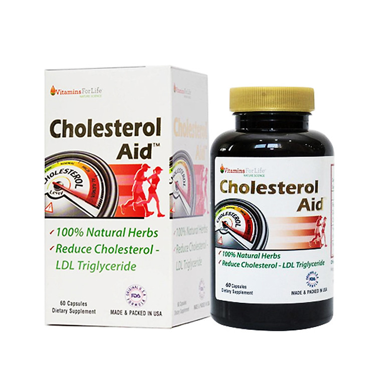 Thực phẩm chức năng Mỹ: Cholesterol Aid (60 viên)