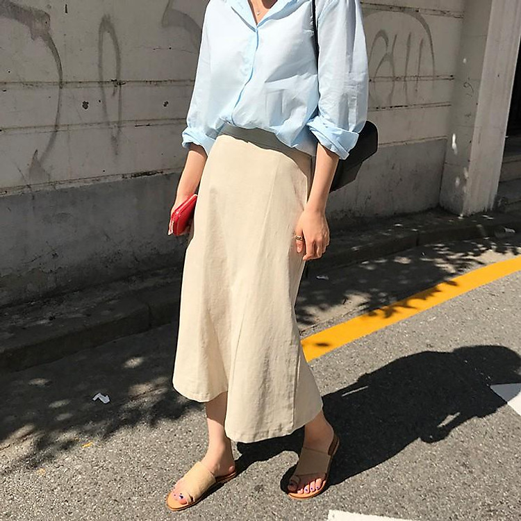 CHÂN VÁY DÀI BASIC