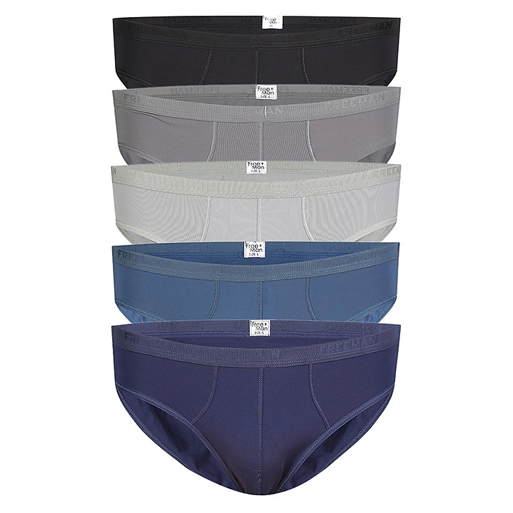 Combo 5 Quần Lót Nam Freeman chất liệu thun lạnh 6042
