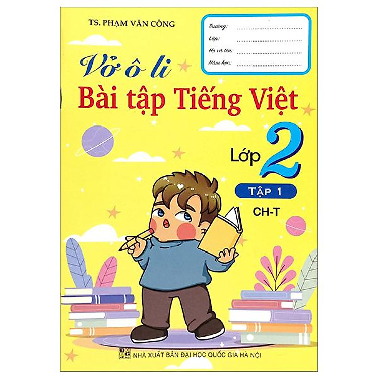 Vở Ô Li Bài Tập Tiếng Việt Lớp 2 – Tập 1