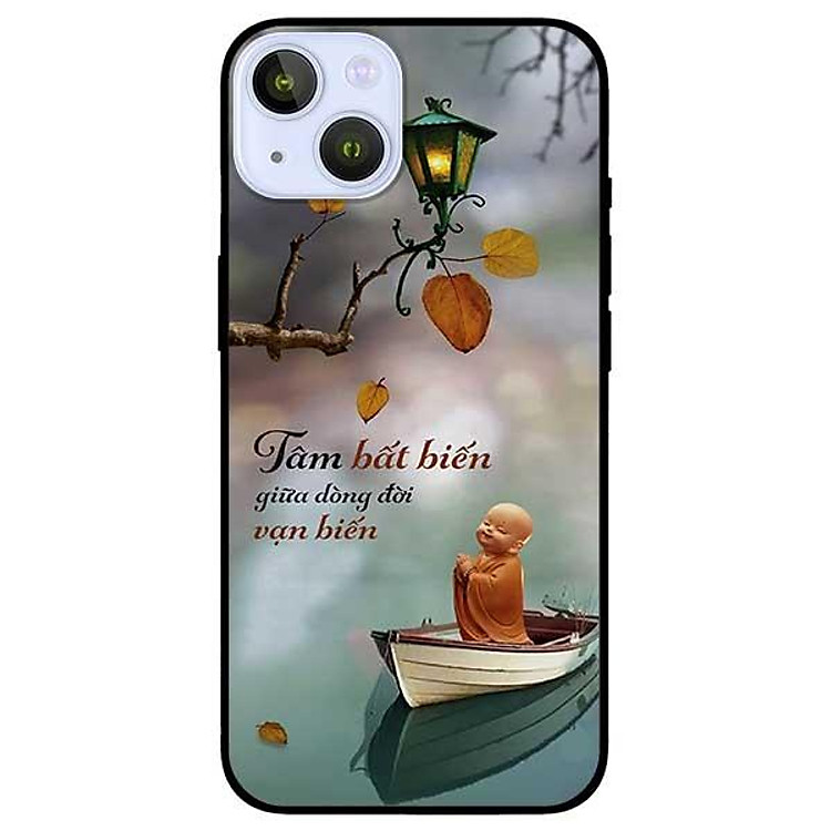 Ốp lưng dành cho Iphone 13 Mini - Iphone 13 - Iphone 13 Pro -  Iphone 13 Pro Max - Tâm Chú Tiểu Thuyền