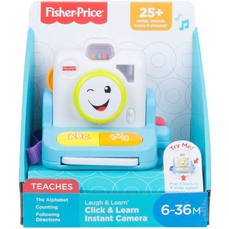 Đồ Chơi FISHER PRICE Máy Chụp Ảnh Biết Hát GJW19