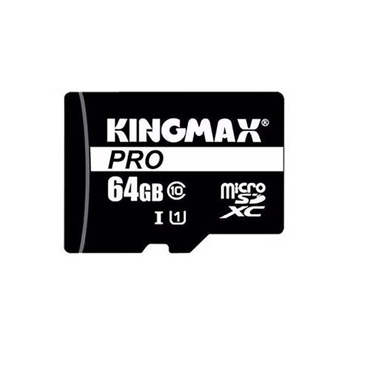 Thẻ Nhớ Micro SD Kingmax 64GB KMAX64GMCSDUHSP-1- Hàng Chính Hãng