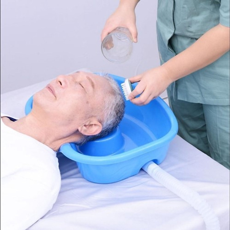 Chậu gội đầu tại giường Nhựa Việt Nhật Chính hãng Ưu đãi - Hình ảnh 5