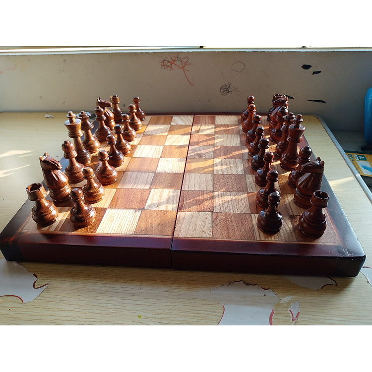 Mua Bàn cờ vua gỗ hương tại Vua cờ Chính hãng Giá rẻ