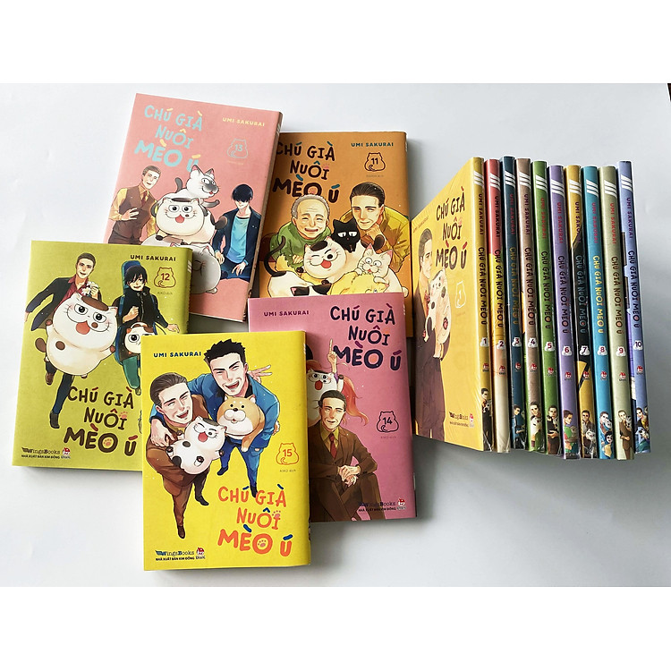 Truyện tranh Chú già nuôi mèo ú full 15 tập - Chang Book