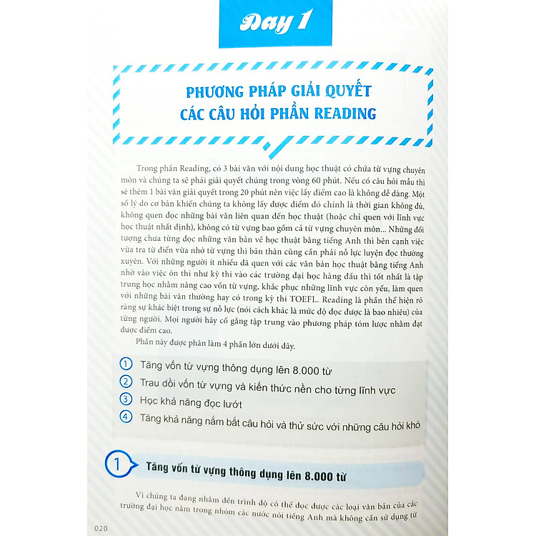 10 Ngày Tập Trung Ôn Tập Cho Bài Thi Toefl IBT - Ảnh 8